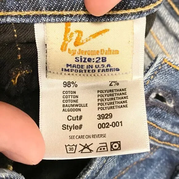 Citizens of Humanity Jeans Ingrid # 002 Low Waist Flare Stretch size 28 (5-6) - Picture 7 of 10